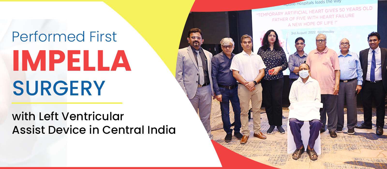 First Impella performed in Central India