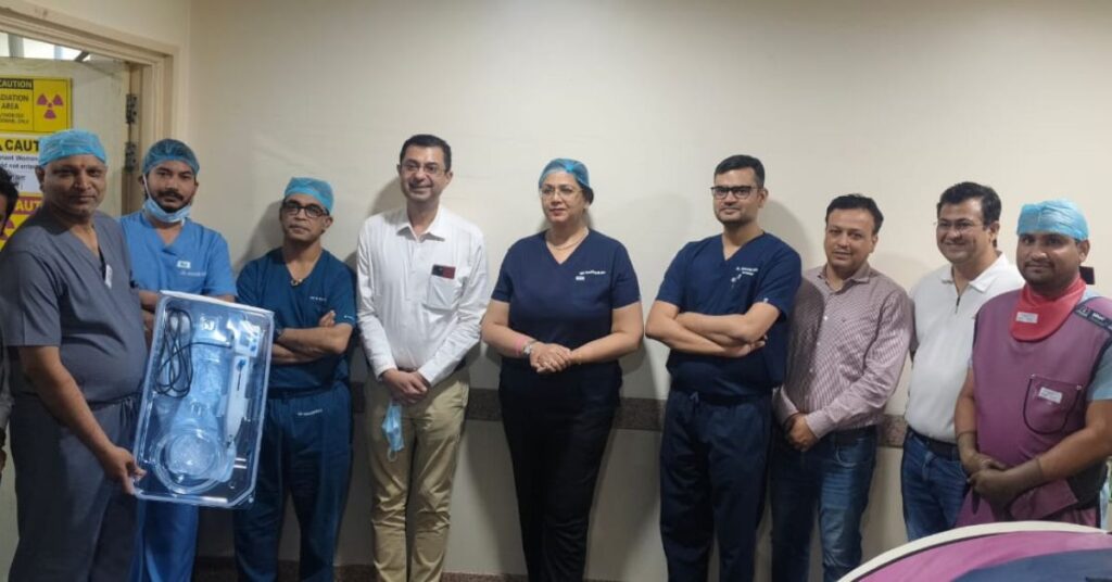 Happy to Perform the First RiForm PRO Case in Central India