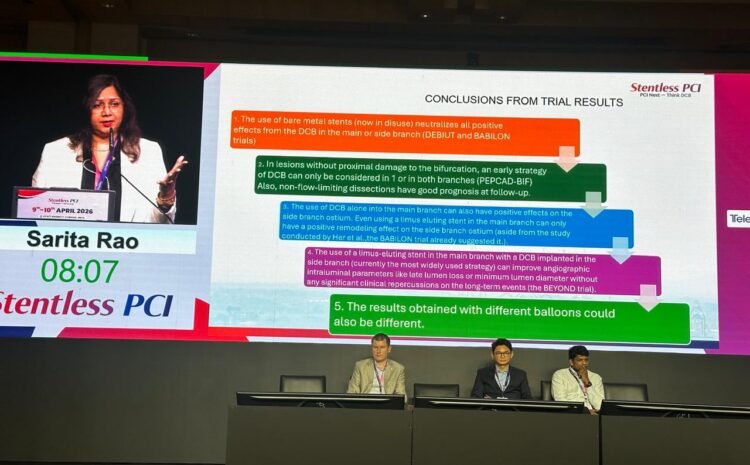 DCB in bifurcation- Dr Sarita Rao