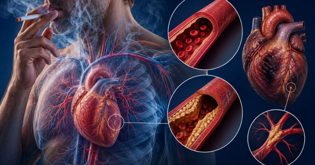 How Smoking Damages Your Heart and Blood Vessels