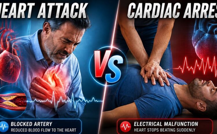 Heart Attack vs Cardiac Arrest