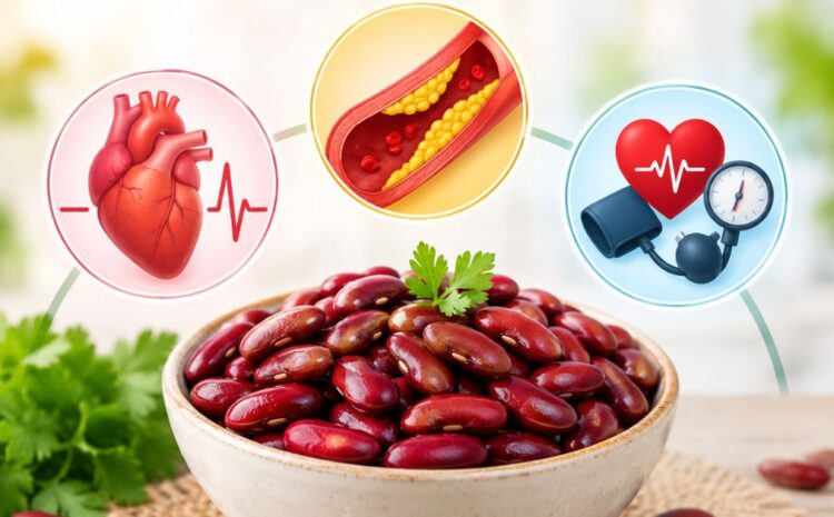 Benefits of Rajma (Kidney Beans) for Heart, Cholesterol & Blood Pressure