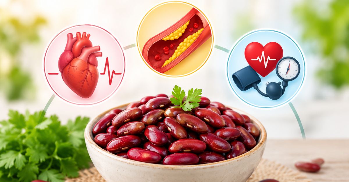 Benefits of Rajma (Kidney Beans) for Heart, Cholesterol & Blood Pressure