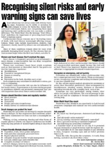world heart day dr sarita rao