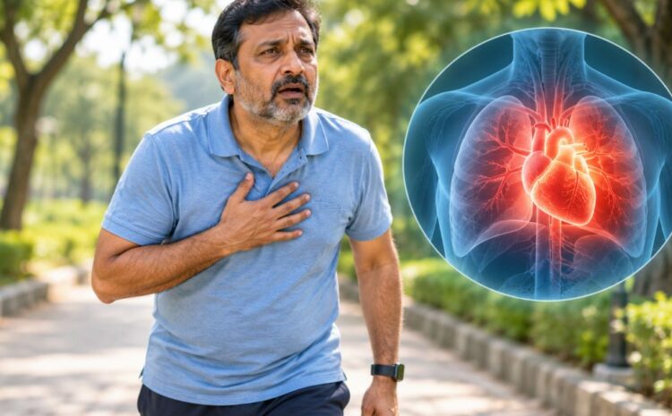 Breathless Walk with Heart-Lung