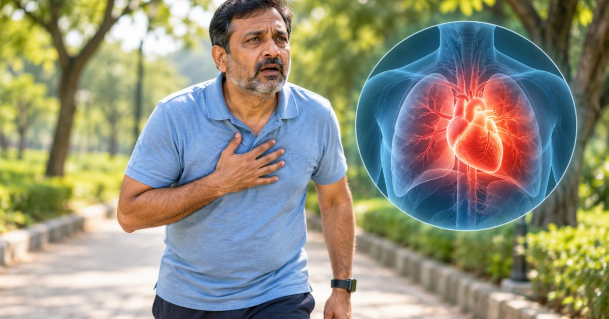 Breathless Walk with Heart-Lung