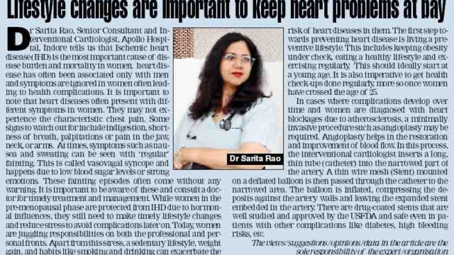 Dr. Sarita Rao Sr. Interventional Cardiologist