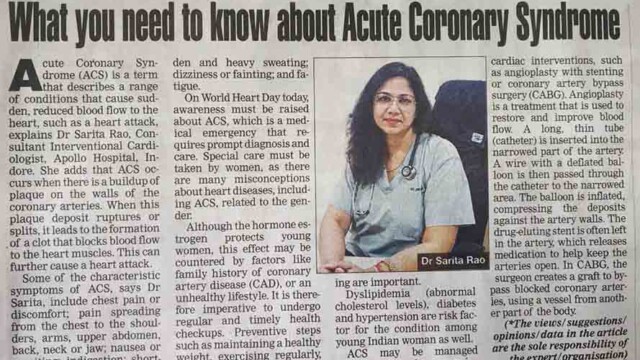 Dr. Sarita Rao Best Heart Specialist in India