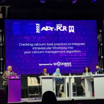 Dr. Sarita Rao dignified the panel on shockwave and complex PCI, stent design, and INOCA at #AICTasiaPCR in Singapore