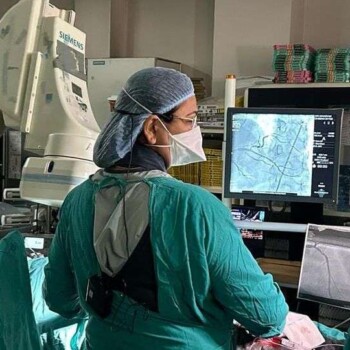 Dr Sarita Rao - Live case transmission at the NATIONAL HEART FOUNDATION Conference Bangladesh