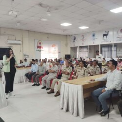 CPR Training At Police Training Academy - Dr Sarita Rao