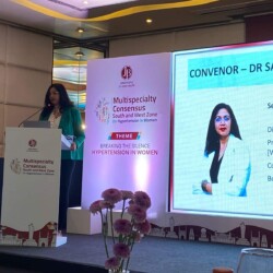 Dr Sarita Rao - Convener of the Multi-Speciality Consensus on Hypertension in Women at Hyderabad