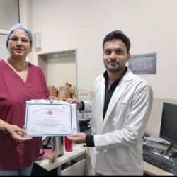 Dr Sarita Rao - First Internship program by CASI at Apollo Hospitals