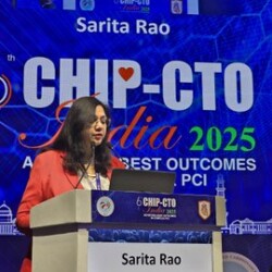 Dr Sarita Rao - Best Women Cardiologist in India - CHIP-CTO India 2025