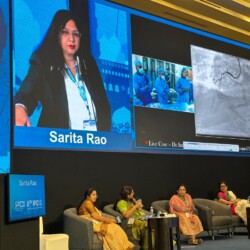 Dr. Sarita Rao Best Cardiologist - Presented Live in box Case of Rotablation & Cutting Balloon at IPCI Hyderabad
